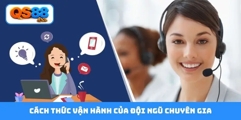 Cách thức vận hành của đội ngũ chuyên gia